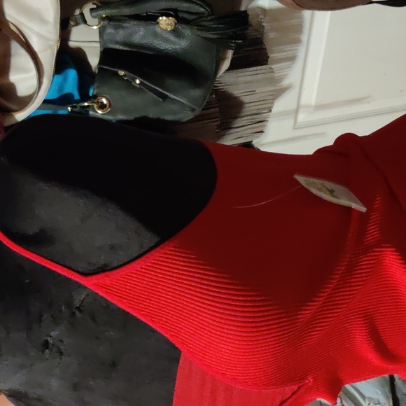 Free People Hot Pink mesh panel super stretchy tank top - Picture 4 of 7